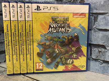 Tmnt Wrath of the Mutants PS5 диск