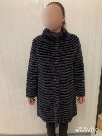 Шуба пальто норка