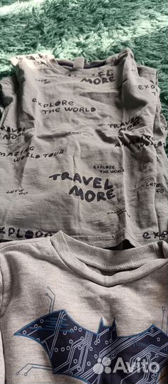 Вещи пакетом на мальчика 110