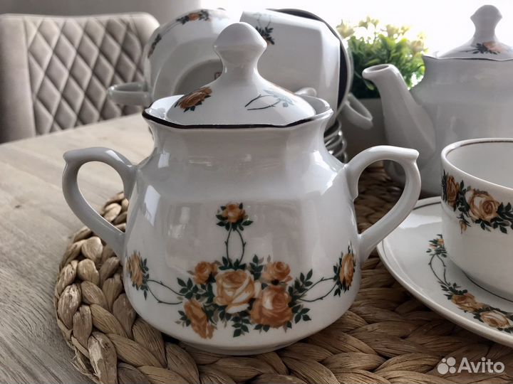 Чайный сервиз Рижский на 6 персон