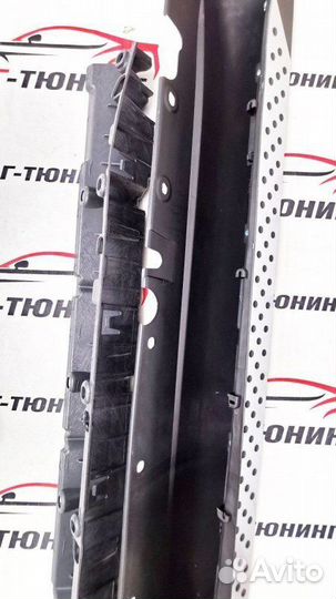 Новые силовые пороги на X5 E70