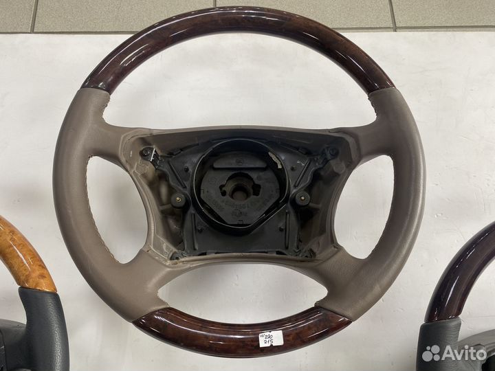 Руль кожа + дерево Mercedes Benz S-class w220