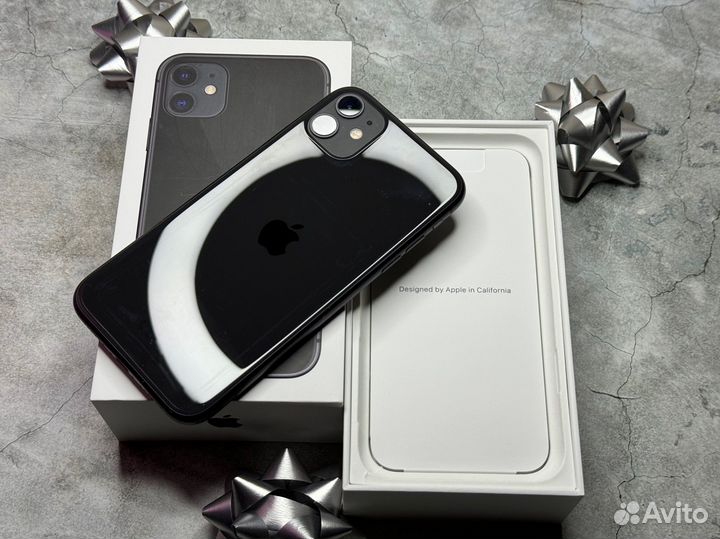 iPhone 11 128gb Акб 89 Отличный (sim+esim)