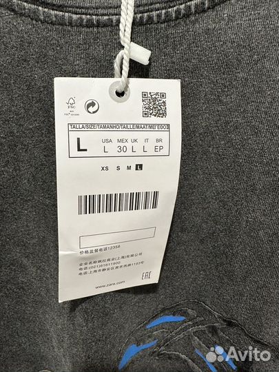 Футболка женская zara новая