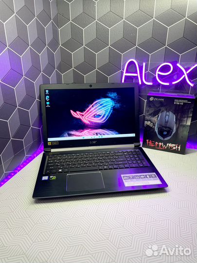 Игровой ноутбук/Acer/i5/GTX1050/FullHD