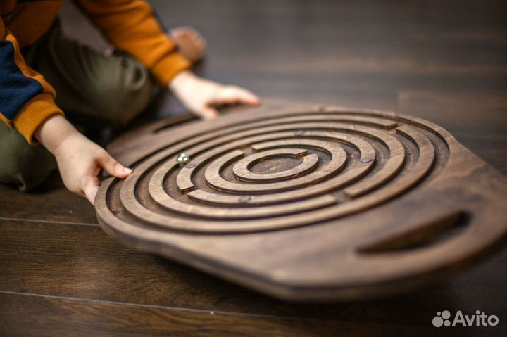 Балансировочная доска, тренажер балансборд Спираль