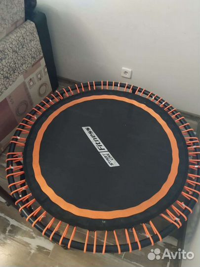 Батут для фитнеса с ручкой