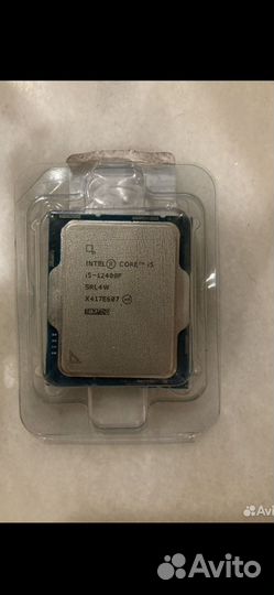 Процессор intel core i5 12400f