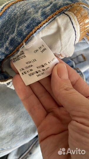 Джинсы levis 501 made in usa