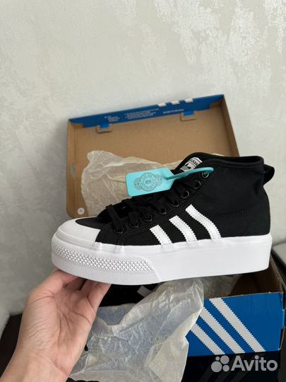 Кеды Adidas Nizza Platform Mid