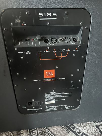 Полностью продам апаратуру фирми JBL Rcf