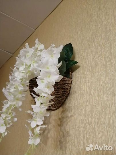 Кашпо-корзина декоративная