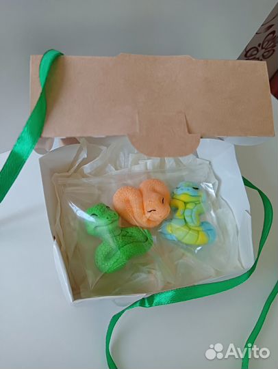 Мыло ручной работы змейки