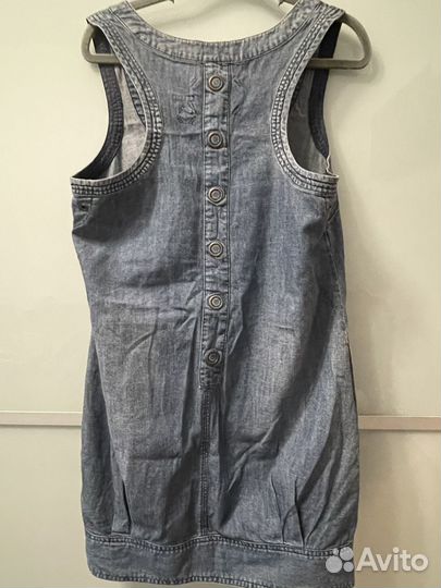 Сарафан джинсовый