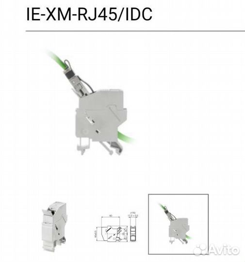 Weidmüller 8808360000 IE-XM-RJ45/IDC