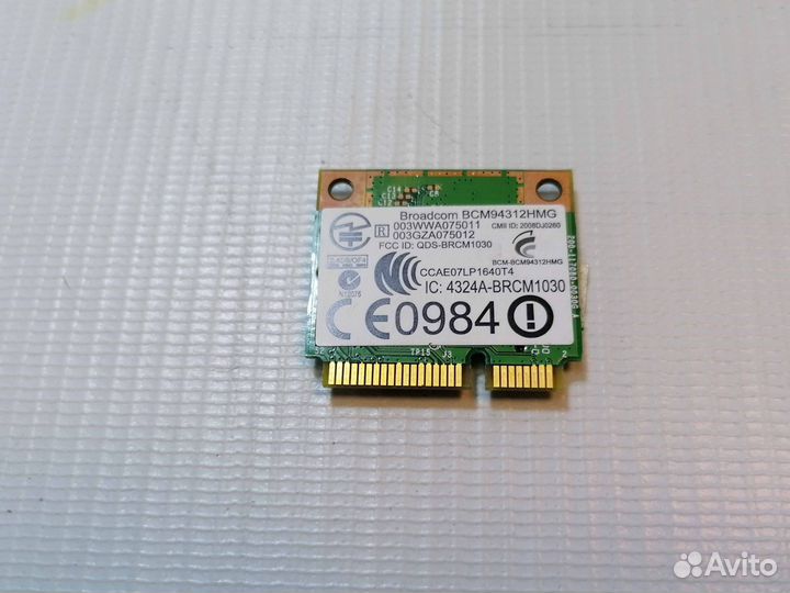 Wi-Fi адаптер для Ноутбук HP Probook 4510s
