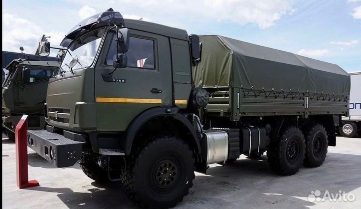 Тент на военный камаз 5350