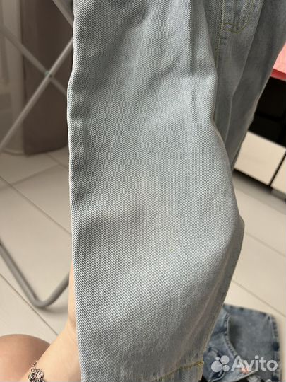 Джинсовая одежда на девочку 80