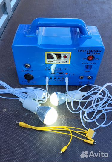 Солнечная станция, повербанк, усиленная версия