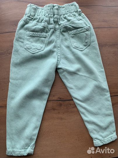 Джинсы для девочки Zara от 92 до 116 размер