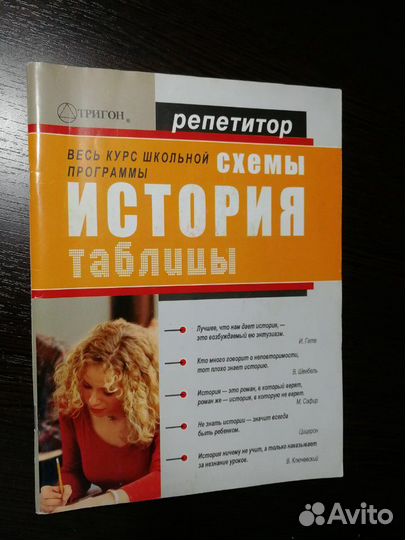 История в таблицах и схемах весь курс школьной про