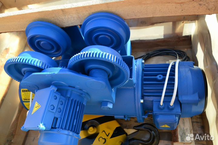 Болгарский-таль-тельфер Т10412 (2т.) 6-12м./кран-балка