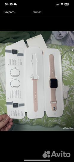 Apple watch se series 8 pink оригинал