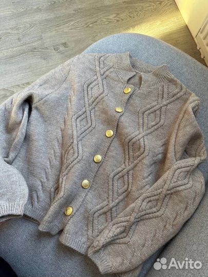 Вязаный жакет кардиган женский