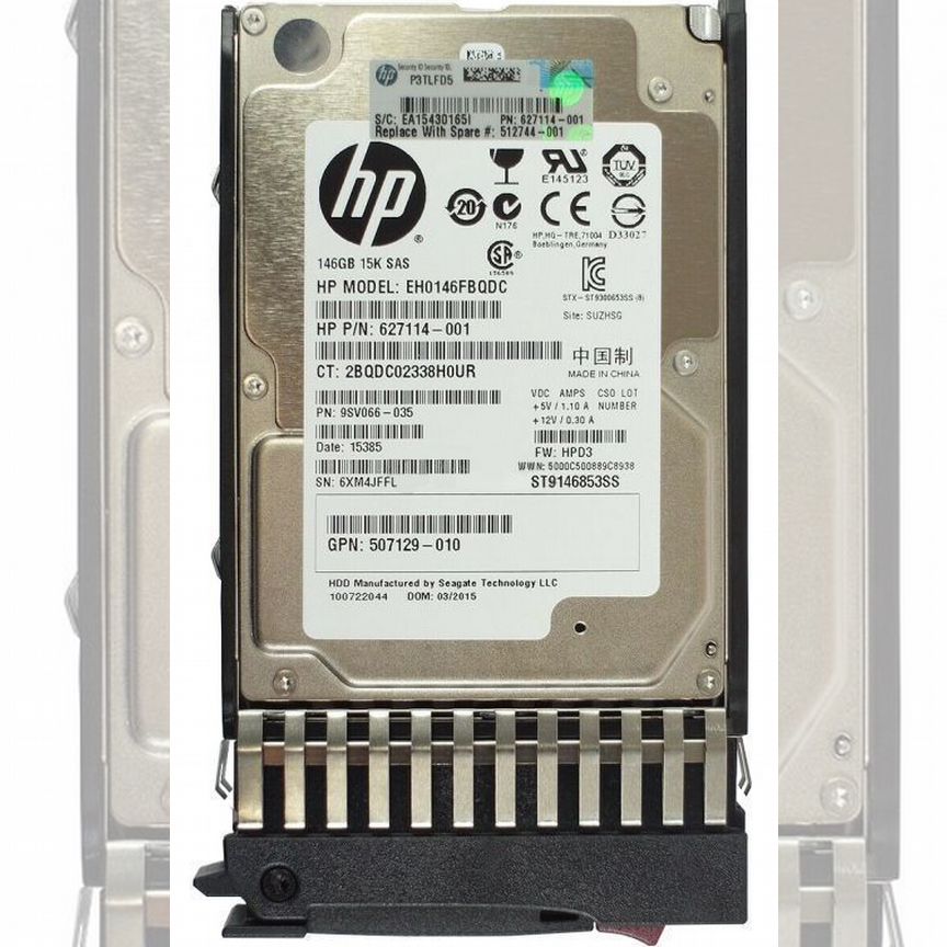 [E2D54A] Жесткий Диск Hp Msa 730707-001 146gb E2d54a