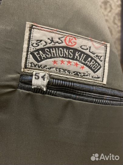 Новый мужской костюм 54