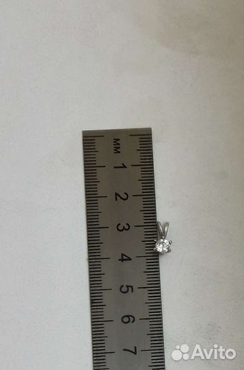 Подвеска серебро