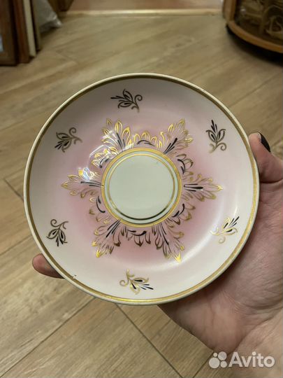 Чайная пара Барбарис Вербилки СССР