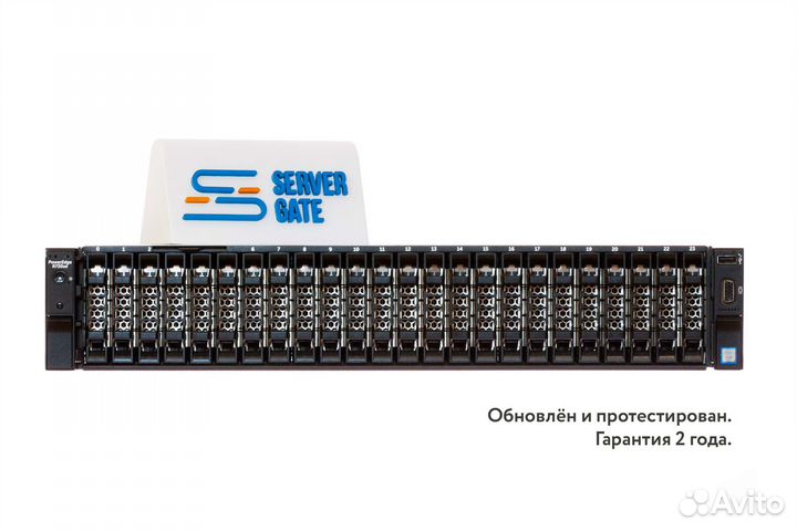 Сервер Dell R730xd 24SFF 2xE5-2620v3 128GB