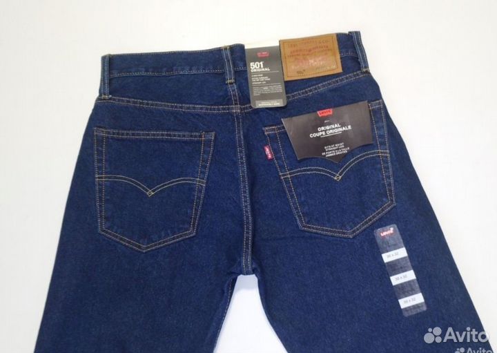 Джинсы Супер Levis 501 Premium Пакистан W:30-38