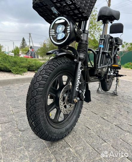 Электровелосипед колхозник Monster 60v20ah (2 акб)