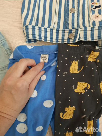 Пакет вещей на девочку 80 размер