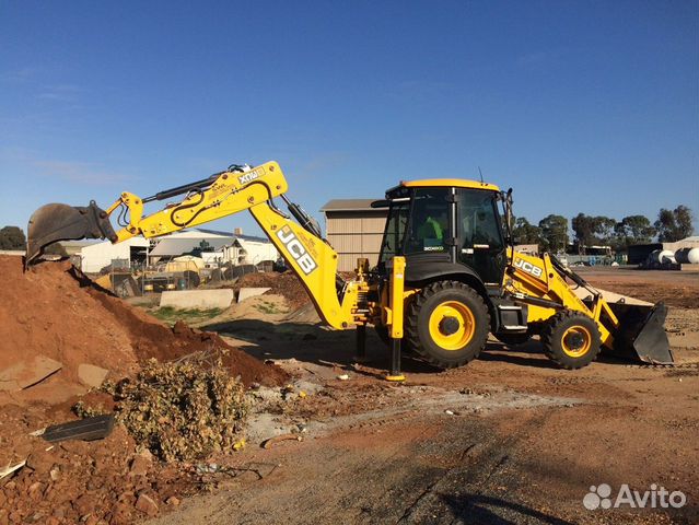 Аренда экскаватора погрузчика JCB