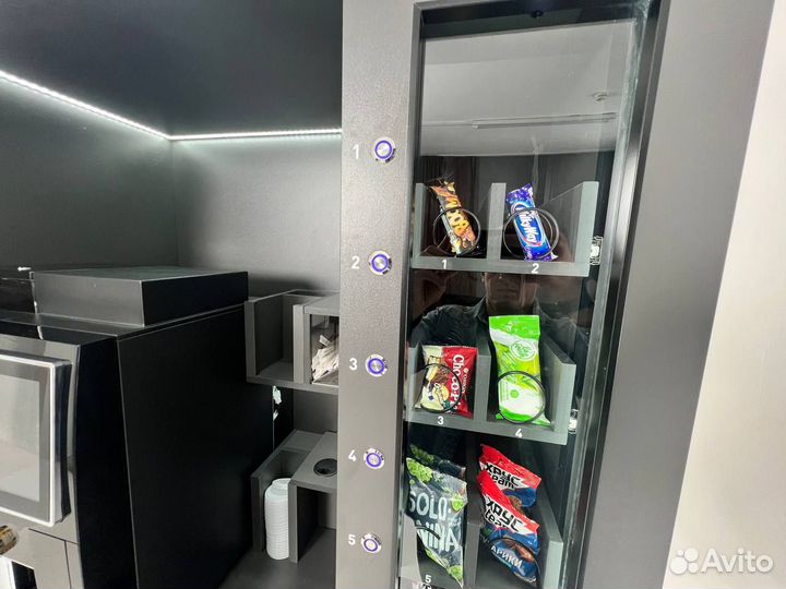 Готовое решение кофейня и снековый аппарат