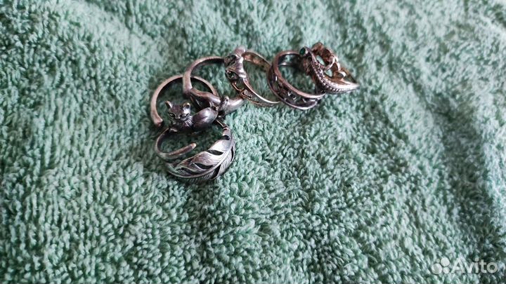 Фигурные кольца пакетом (часть 3)