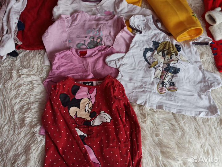 Вещи пакетом для девочки 92 98