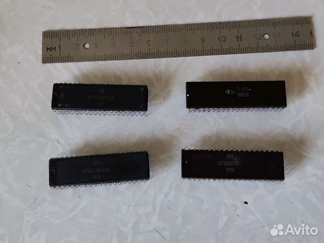 Микросхемы кр580вм80А, кр580вв55А, кр580вт57