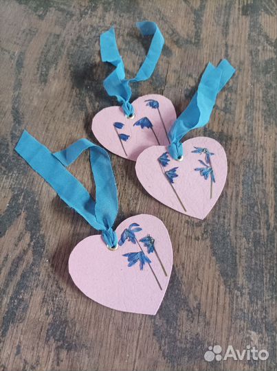 Бирки из бумаги ручного литья