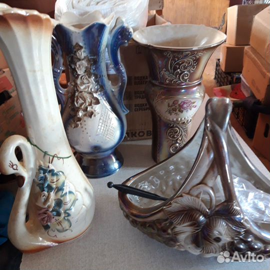 Фарфоровые статуэтки и горшки для запекания