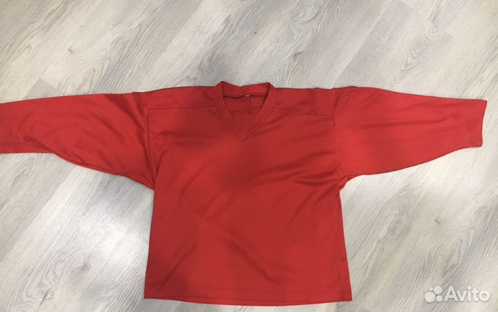 Хоккейная майка 34-36 детская и гомаши 34