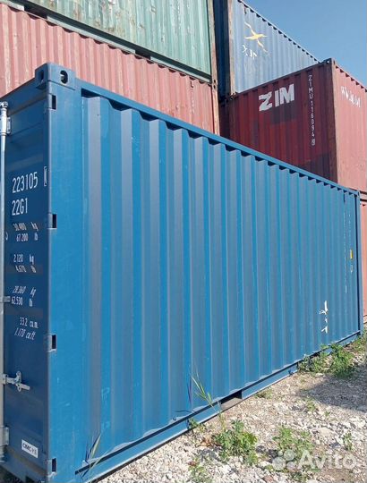 Морские контейнеры стандартных размеров