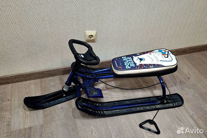 Детский снегокат kreiss polar bear