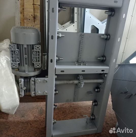 Ножевая задвижка с электрическим приводом