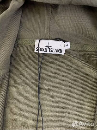 Зип худи Stone Island хаки оливковая (L)