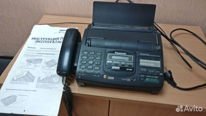 Телефон факс panasonic