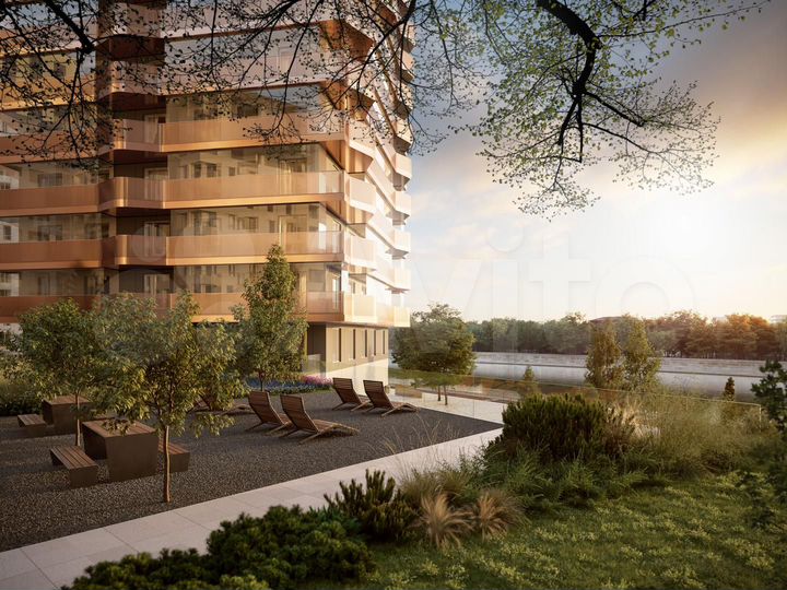 2-к. квартира, 71 м², 2/19 эт.